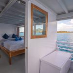 PRIVATE BALCONY- MASTER CABIN